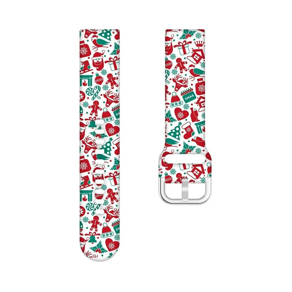 Christmas Watch Straps compatible with the Samsung Galaxy Watch 7 (40mm)