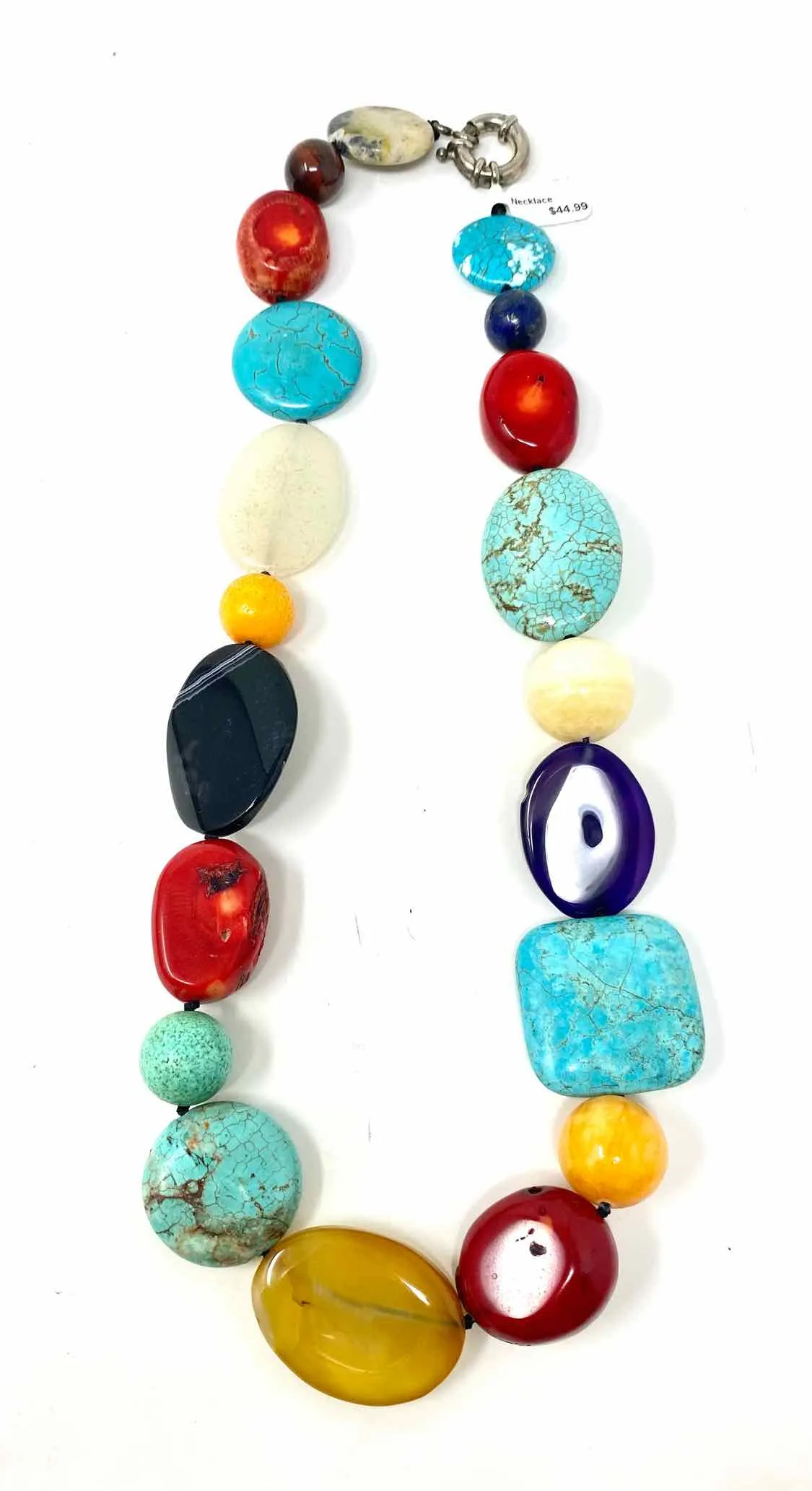 Chunky Multi-stone Necklace