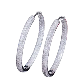 Claudia Hoop Earrings