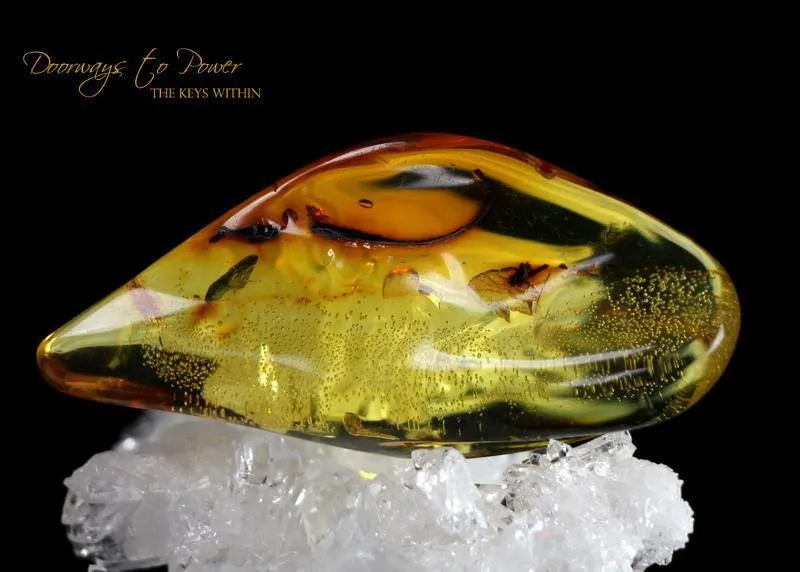 Colombian Amber Crystal 'Stone of Universal Manifestation'