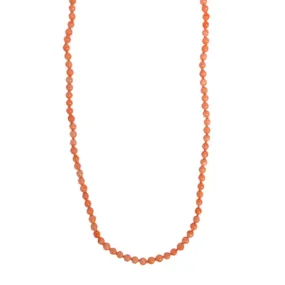 Coral Beaded Necklace