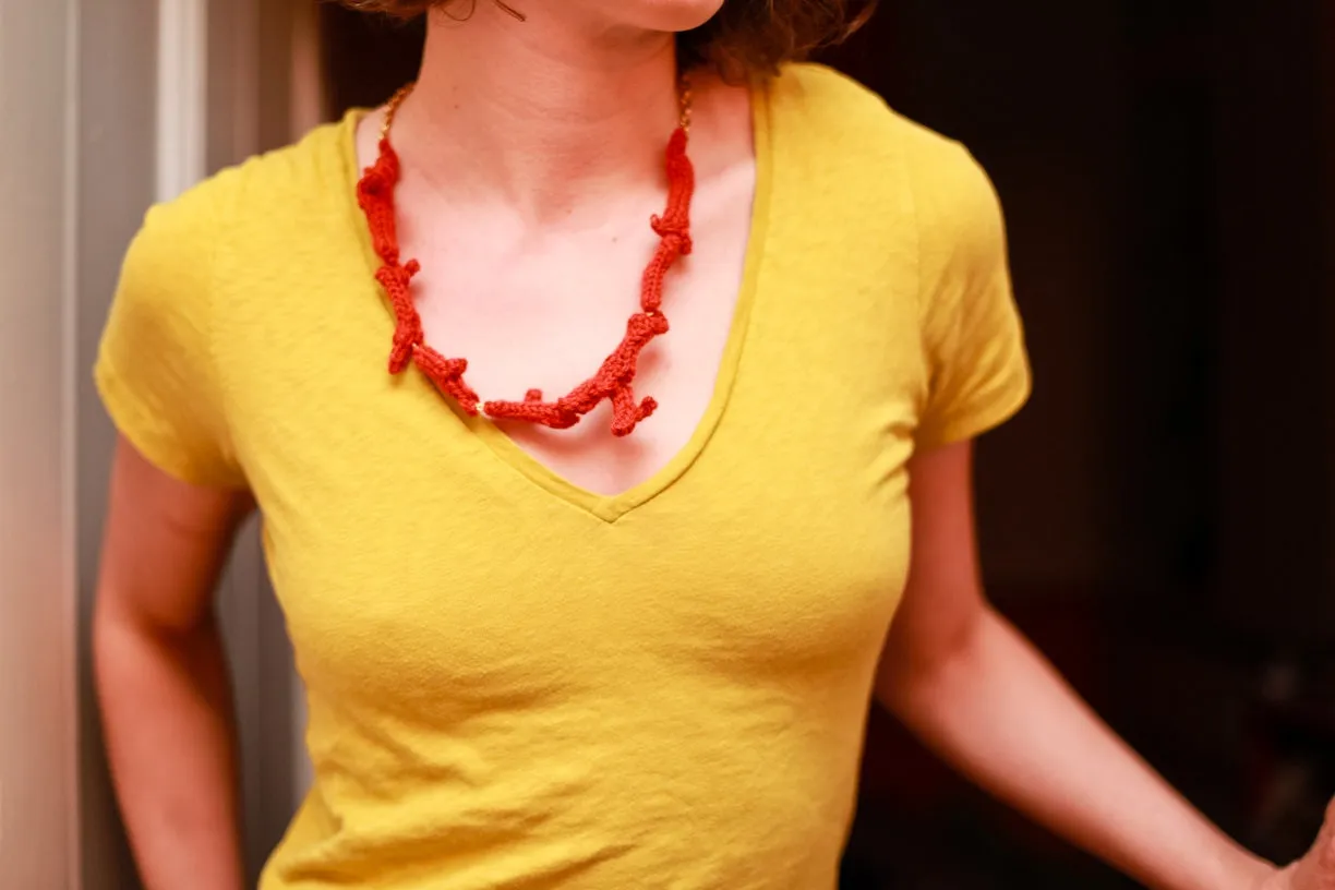 Coral Necklace Pattern (Knit)