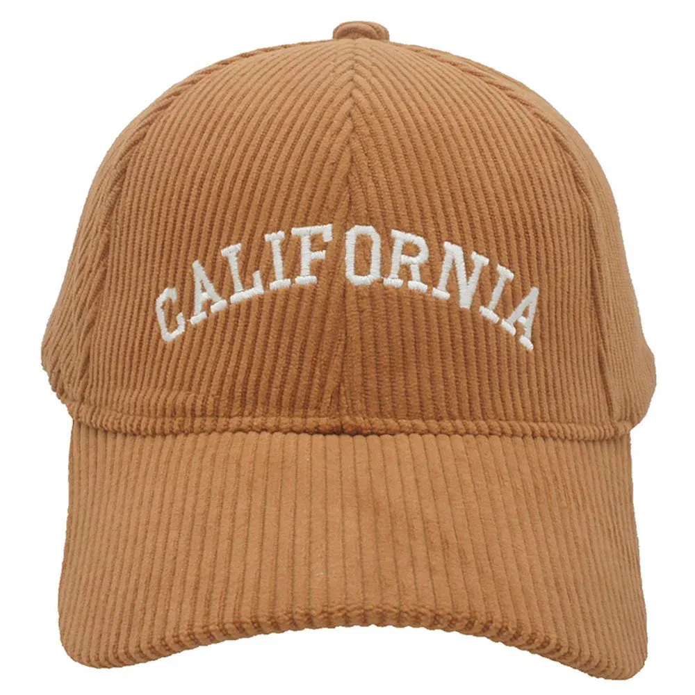 Corduroy California Cap