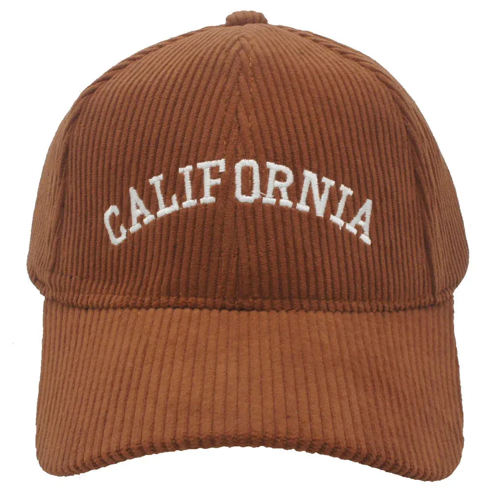 Corduroy California Cap