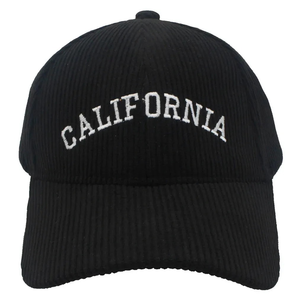 Corduroy California Cap