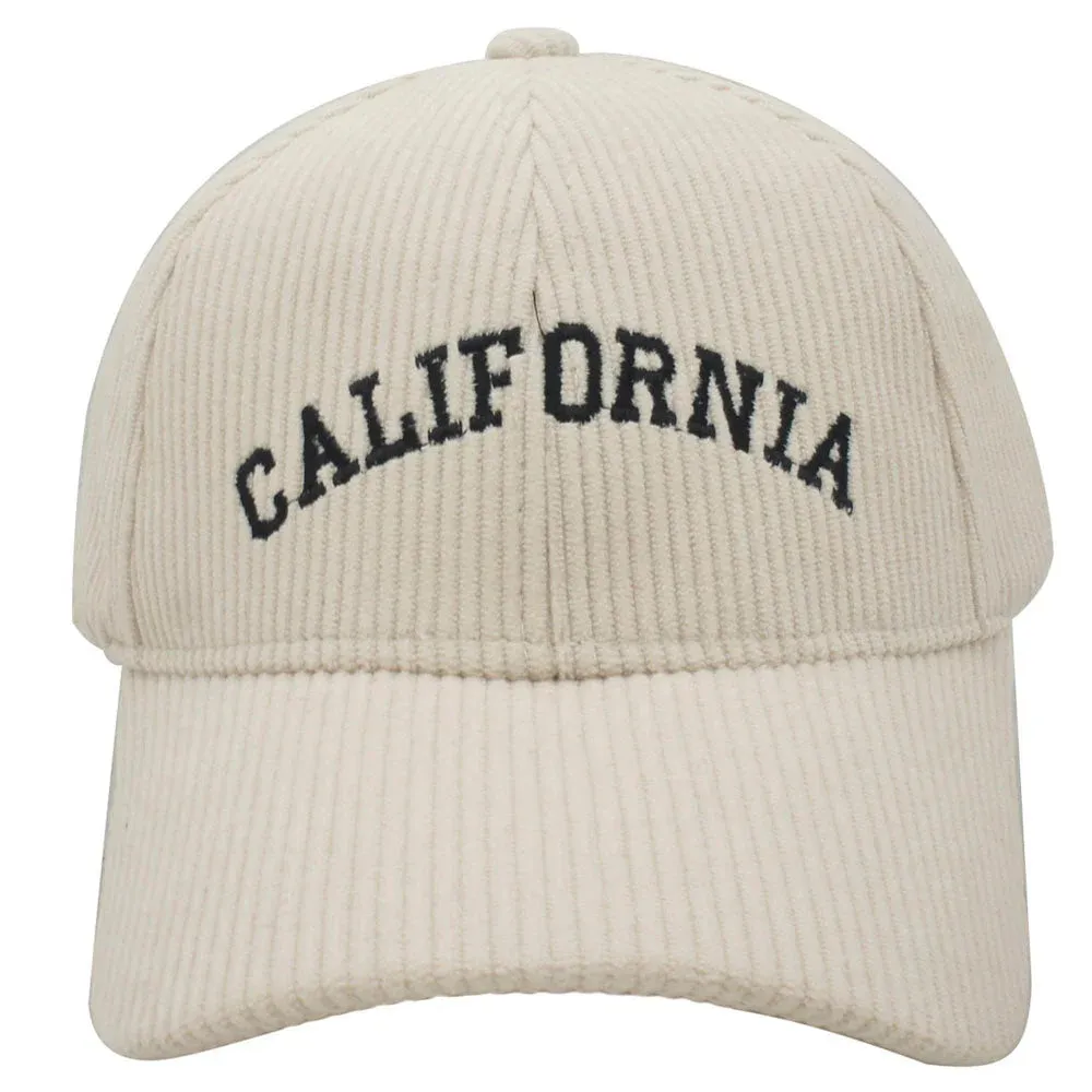 Corduroy California Cap