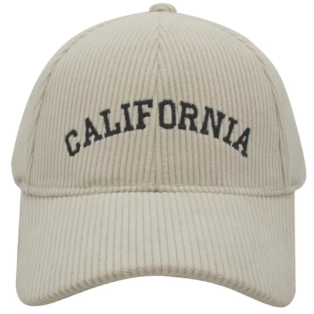 Corduroy California Cap