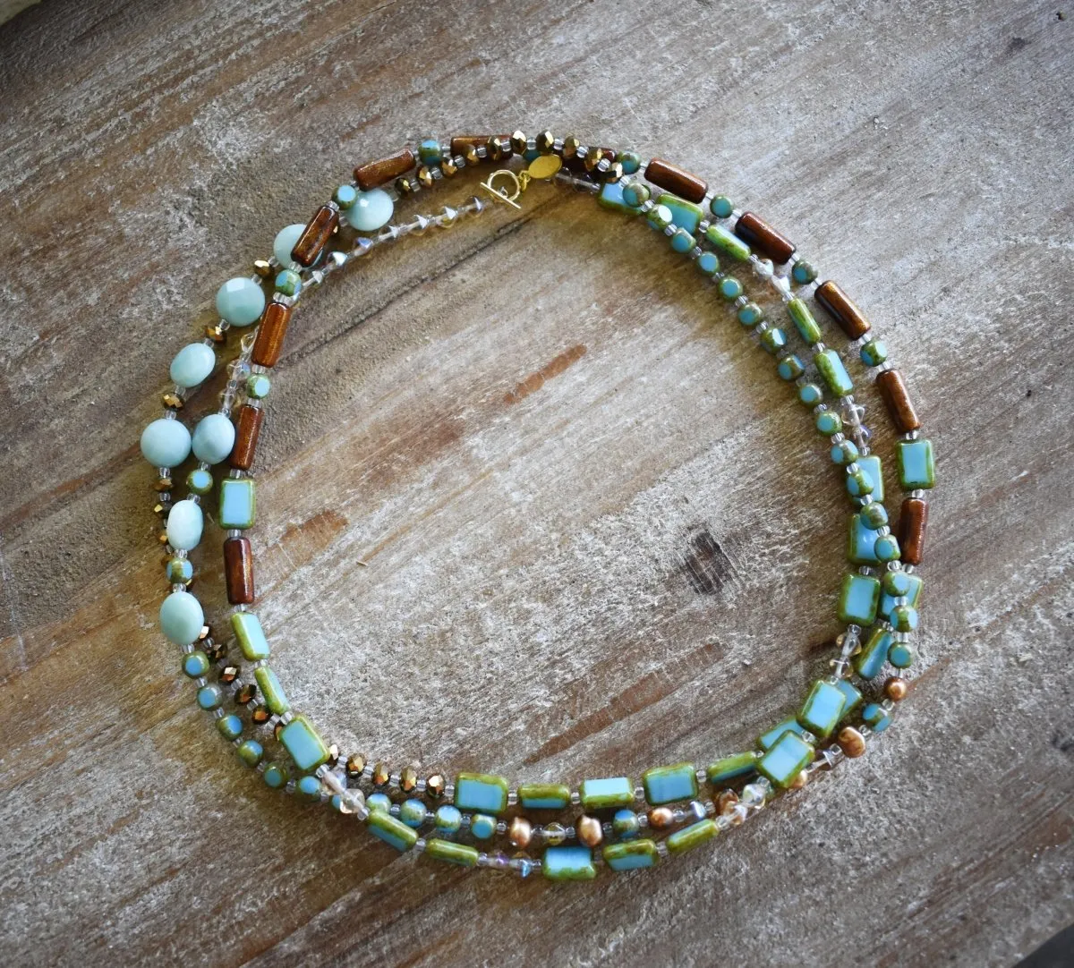 Desert Sky Medley Necklace, 60"