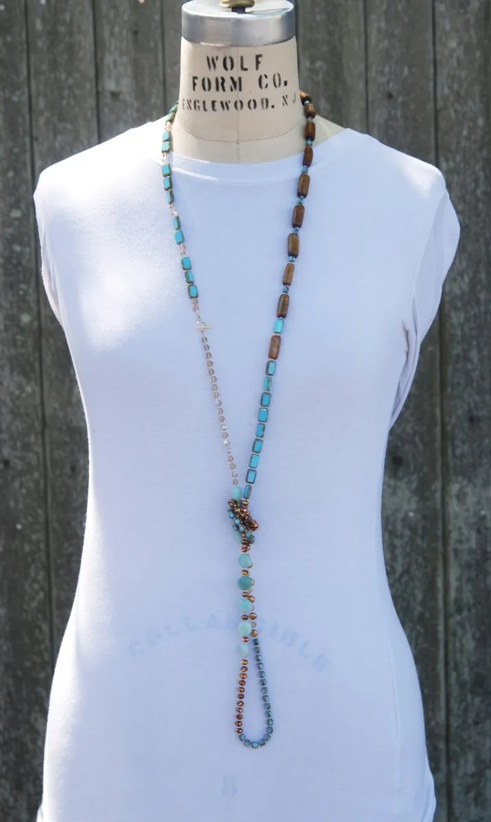 Desert Sky Medley Necklace, 60"