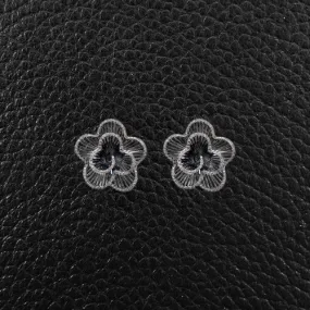 Diamond Flower Earrings