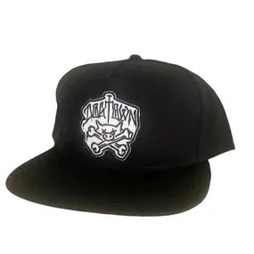 Dogtown Pig & Bones Patch Snapback Hat Black