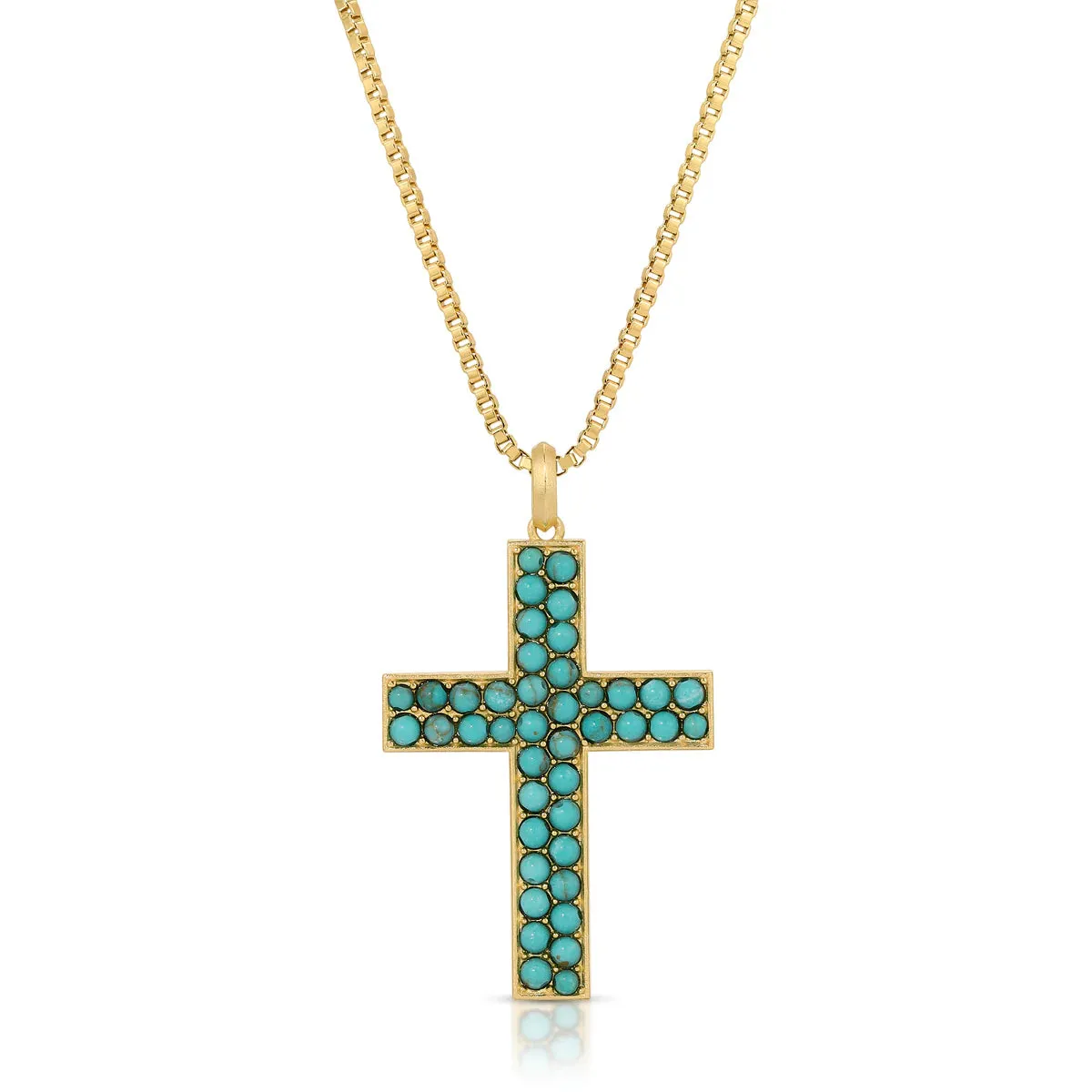 Elpis Cross Necklace