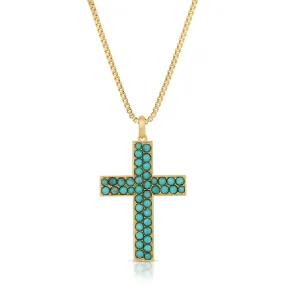 Elpis Cross Necklace