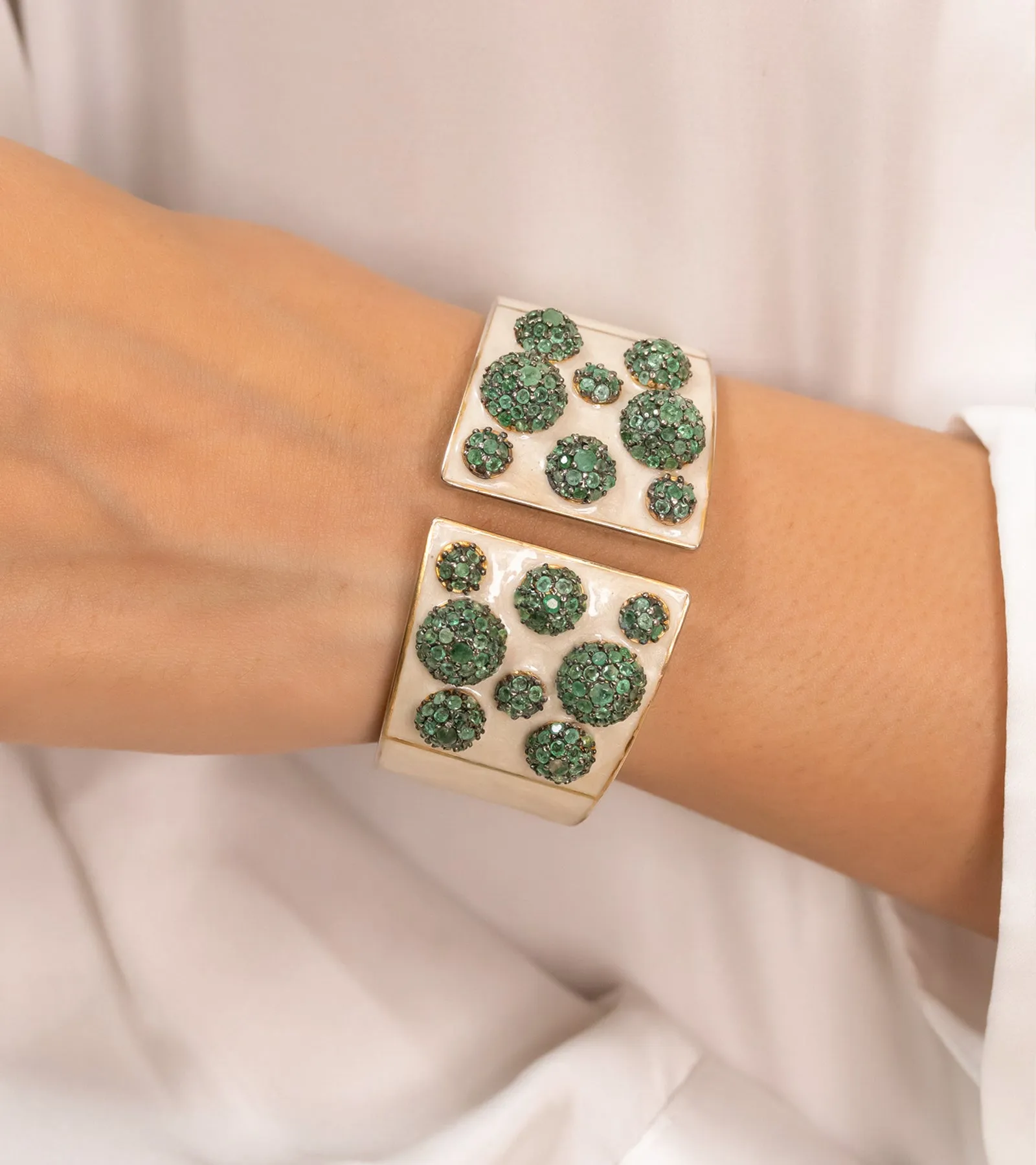 Emerald Bubble | Cuff