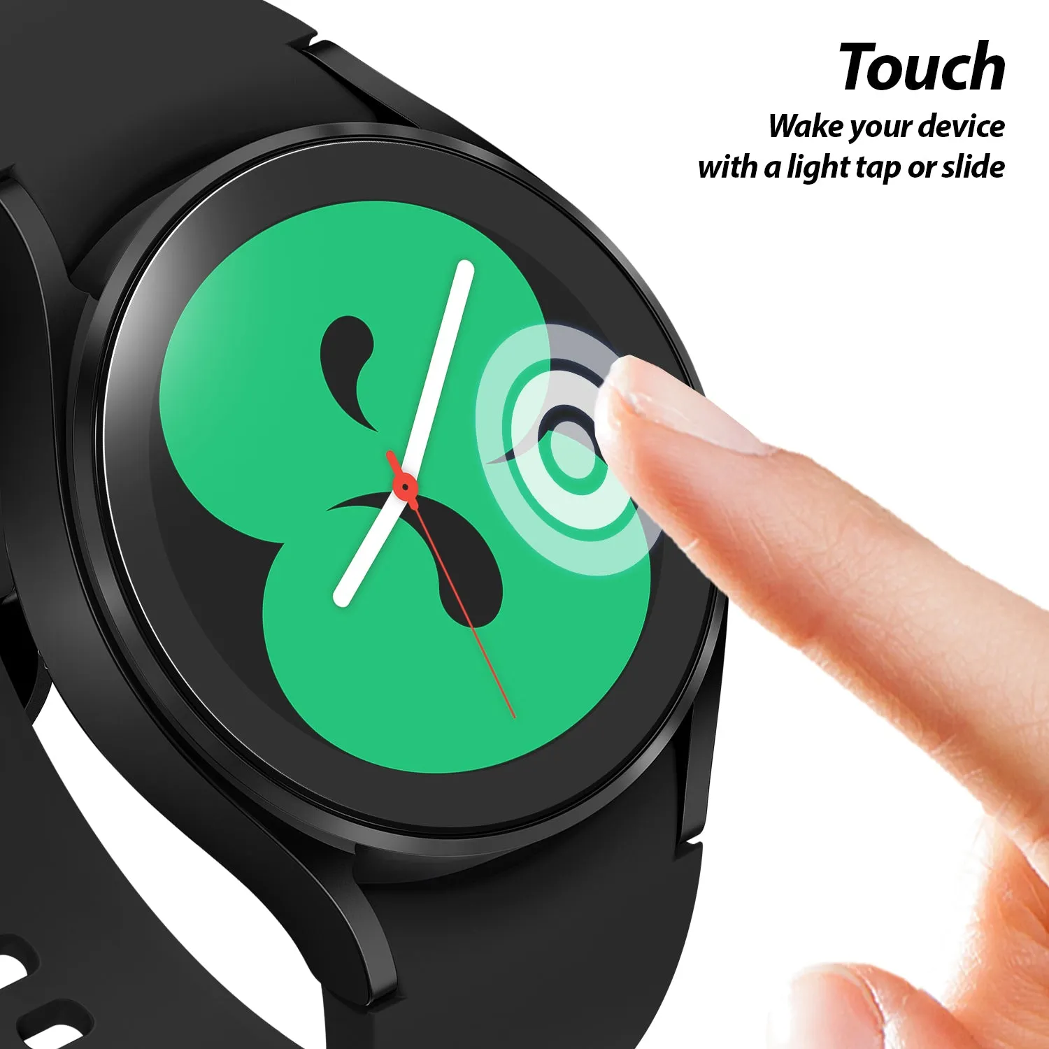 [EZ] Whitestone Galaxy Watch 4 / 5 / 5 Pro (40mm) Premium Tempered Glass Screen Protector - 3 PACK