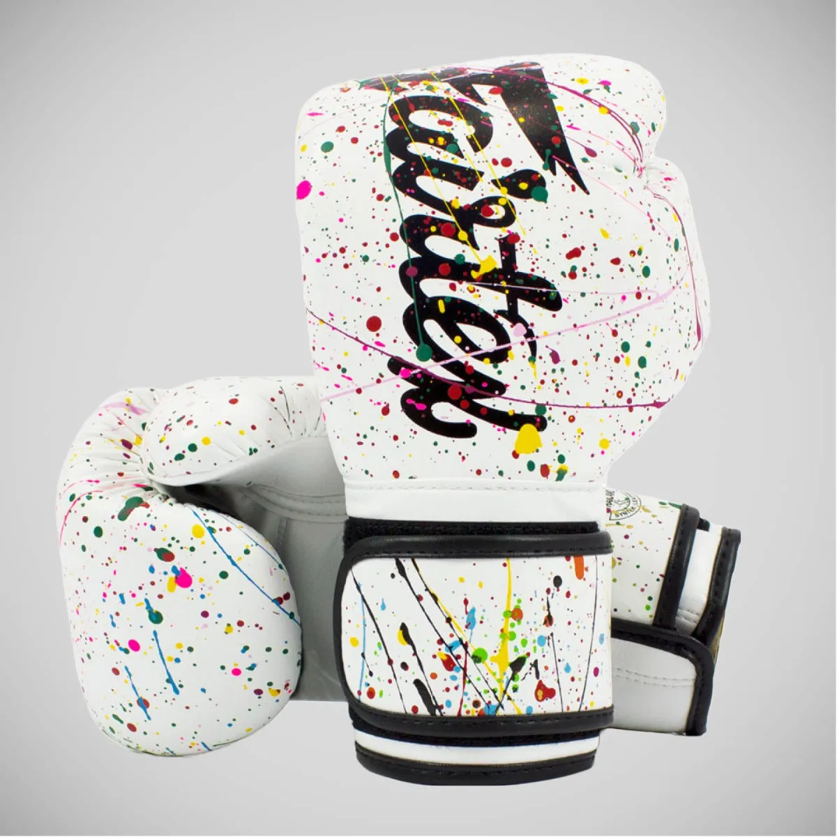 Fairtex BVG14 The Painter Boxing Gloves White/Black