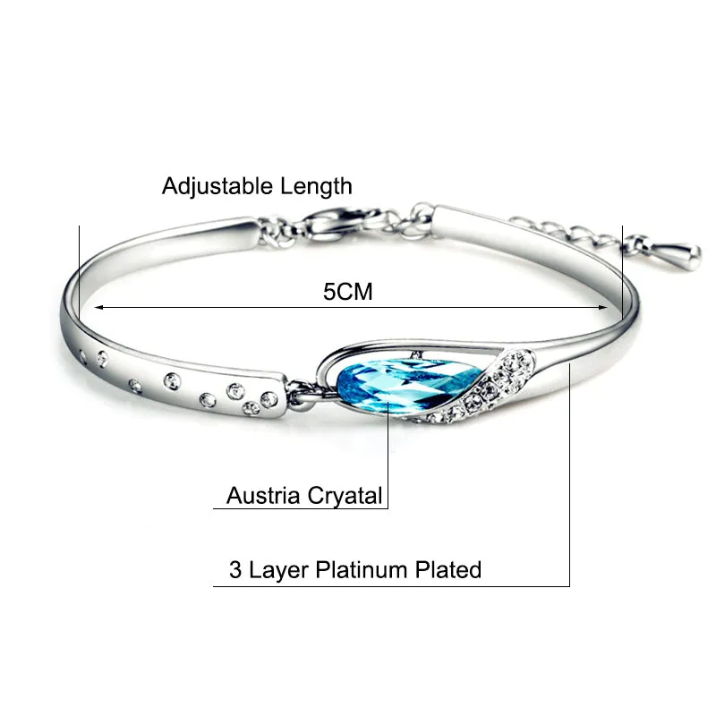 Fashion Women's Bracelet With AAA Austrian Crystal