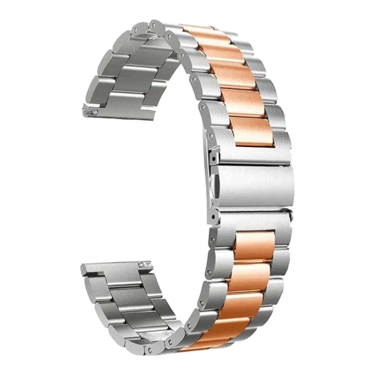 Fossil Hybrid Range Stainless Steel Link Watch Strap