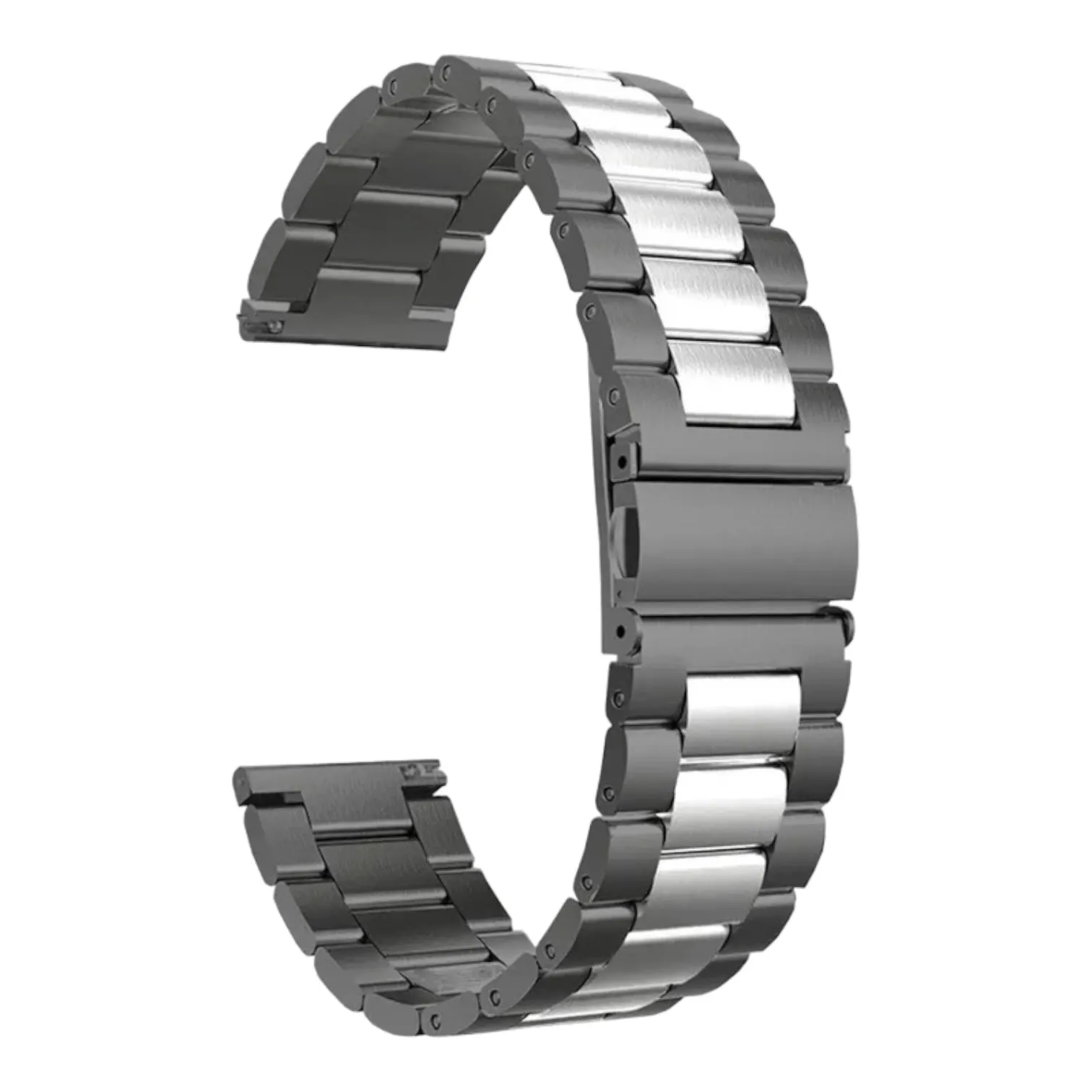 Fossil Hybrid Range Stainless Steel Link Watch Strap