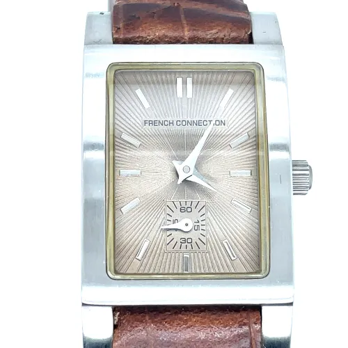 French Connections Brushed Steel Ladies Watch