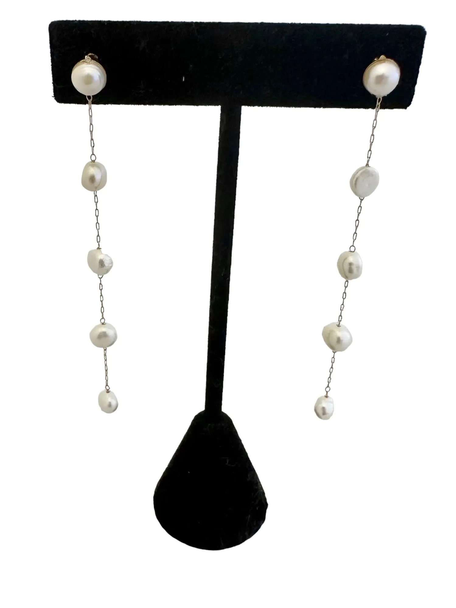 Fresh Water Pearl Drop Earrings