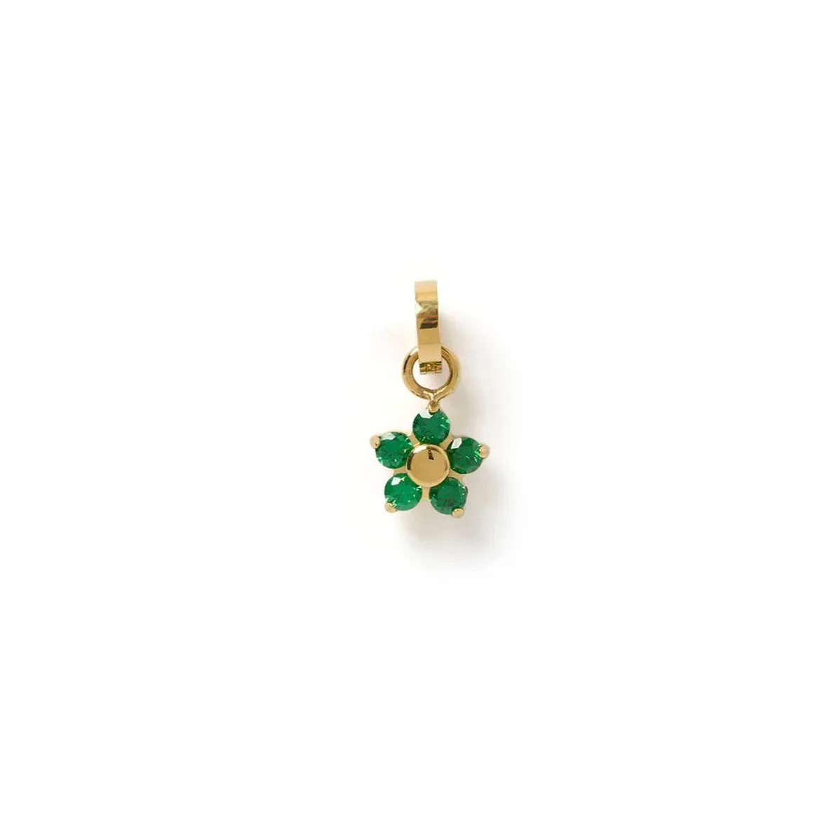 Gardenia Charm - Emerald