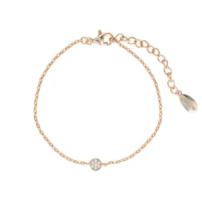 Georgini Rose Gold Plated Sterling Silver Dotti Bracelet