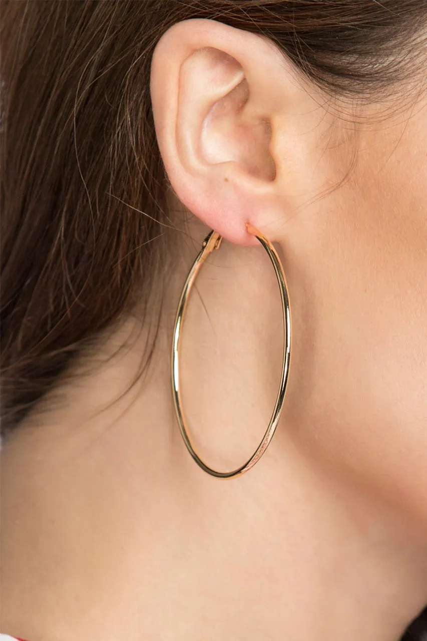 Gold Hoop Earrings