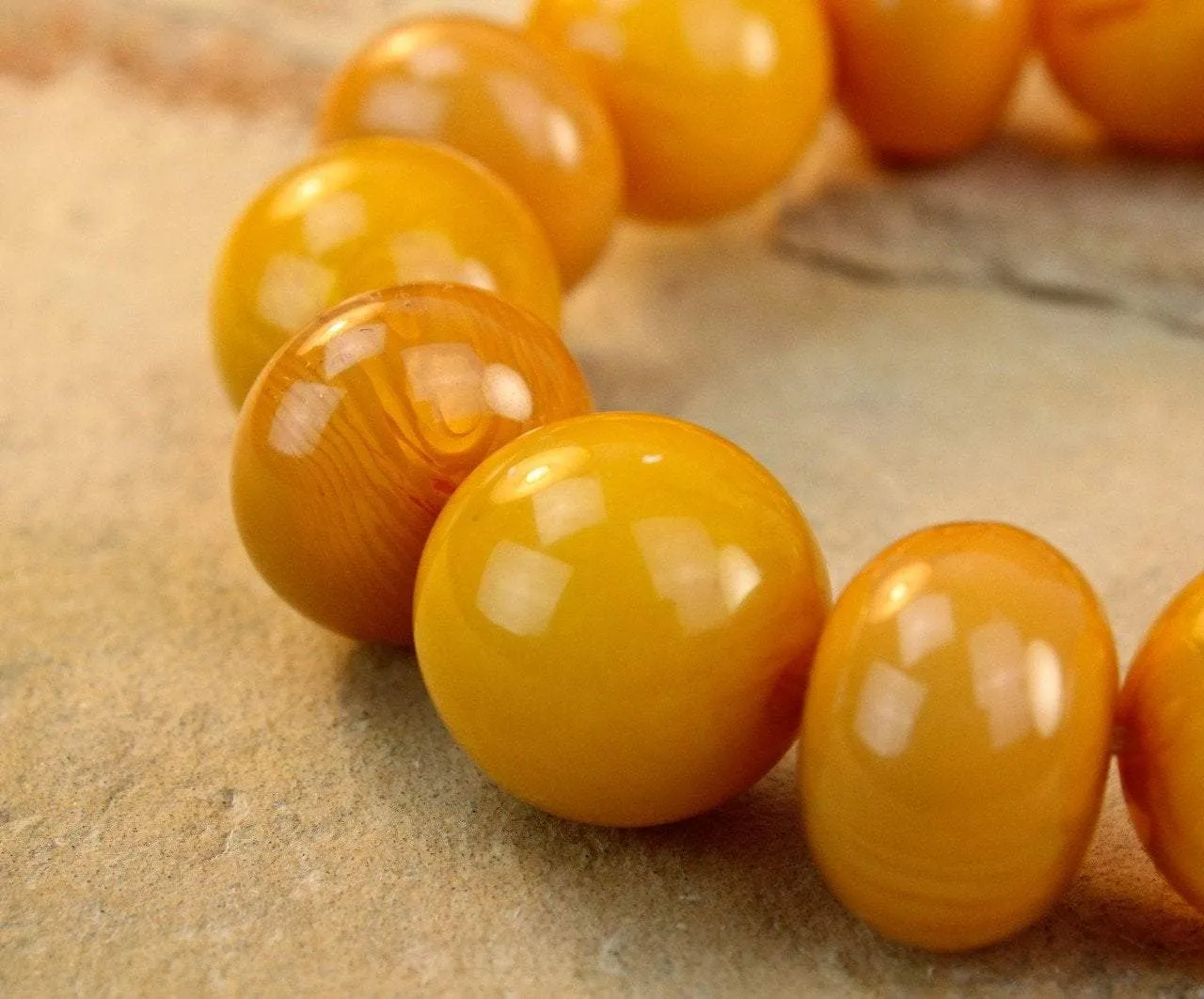 Golden Amber Bracelet