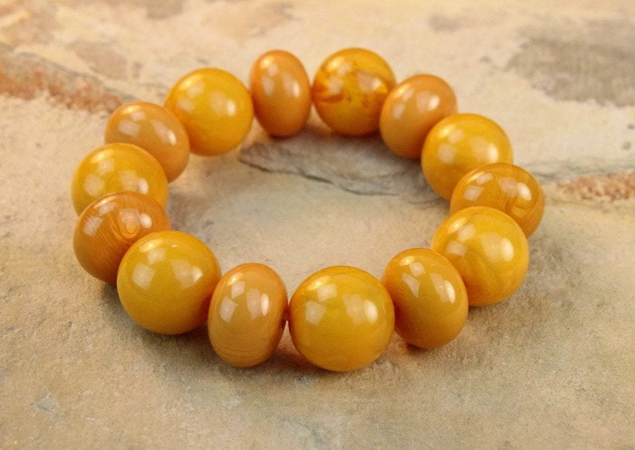 Golden Amber Bracelet