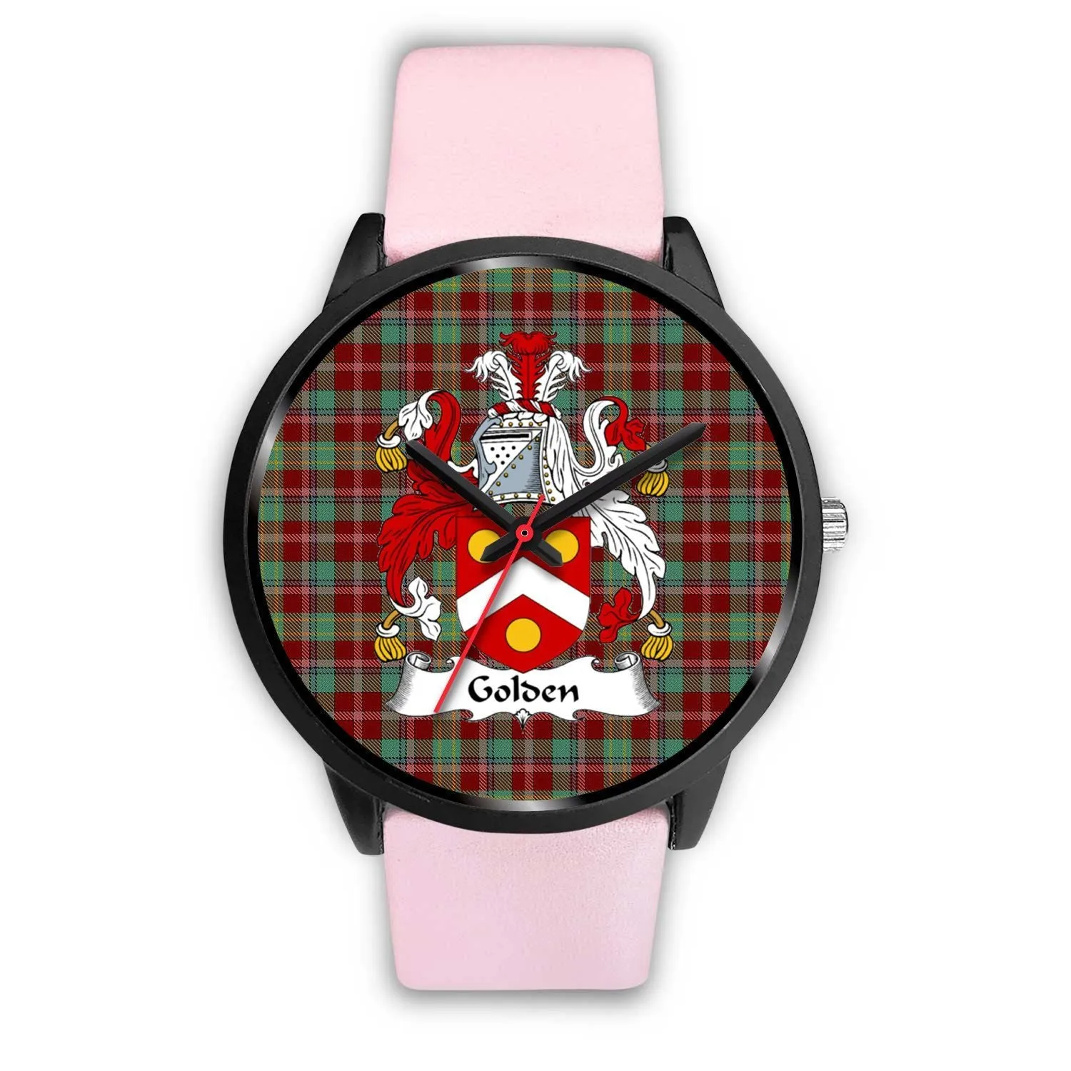 Golden Clan Badge Tartan Black Watch