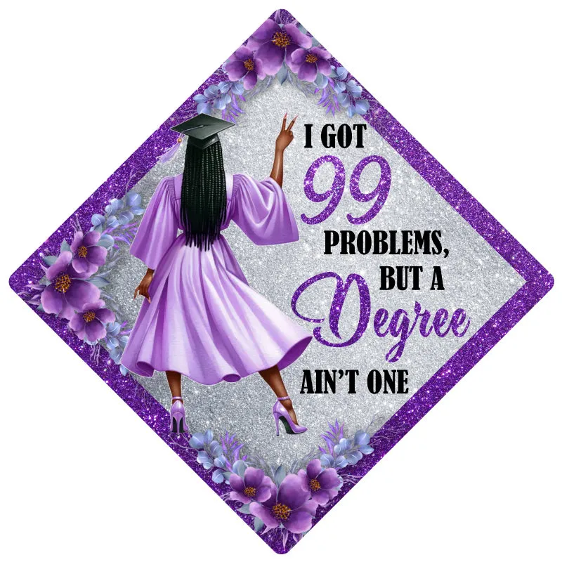 Graduation Cap Topper ™ -  99 Problems- JayZ - Tassel Topper