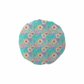 Green Floral  Shower Cap