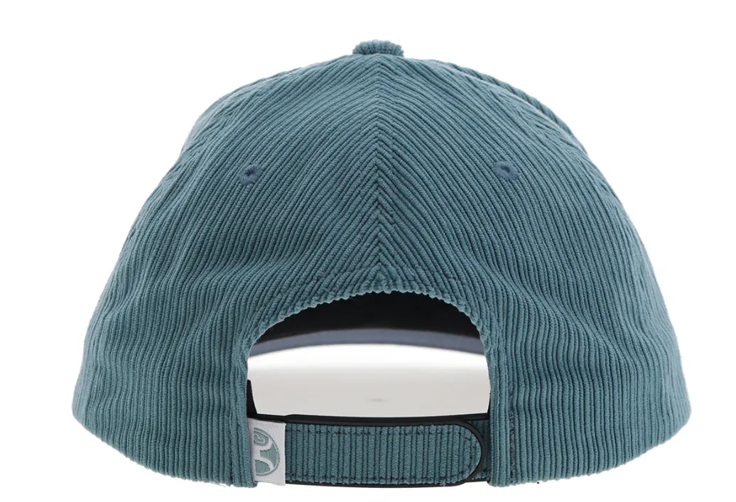 Hooey Local Teal Corduroy Snapback Hat 2499T-TL