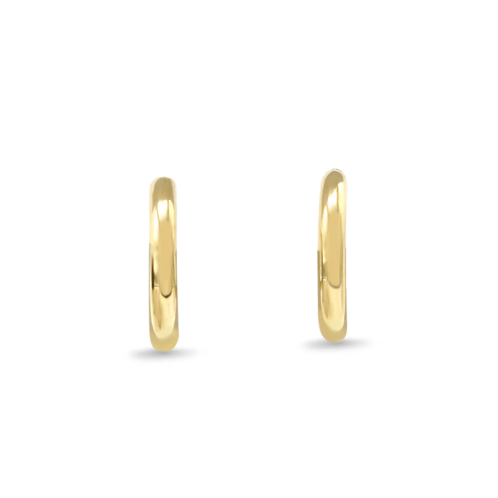 Hoop Earrings - 9ct Yellow Gold