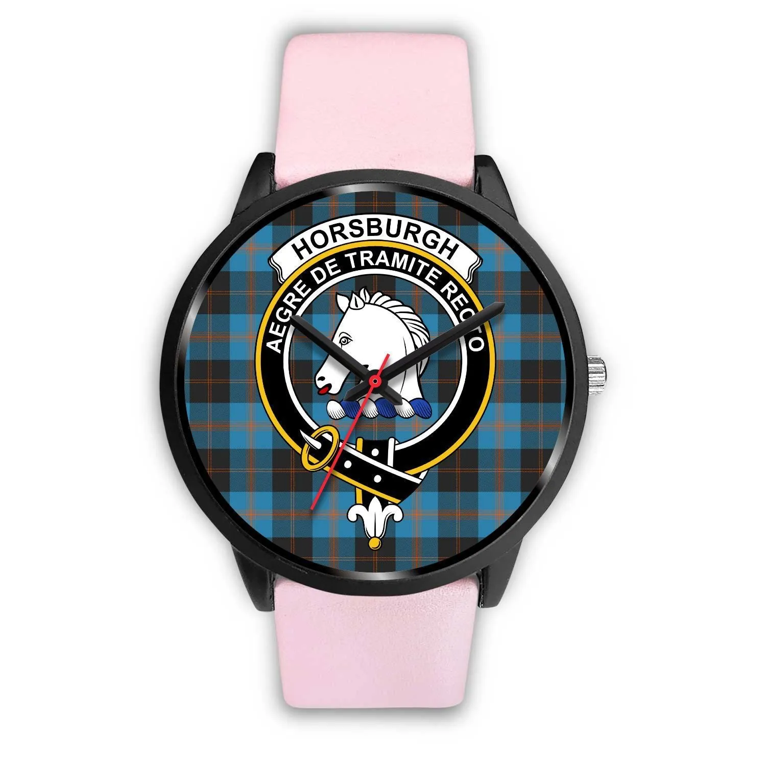 Horsburgh Clan Badge Tartan Black Watch