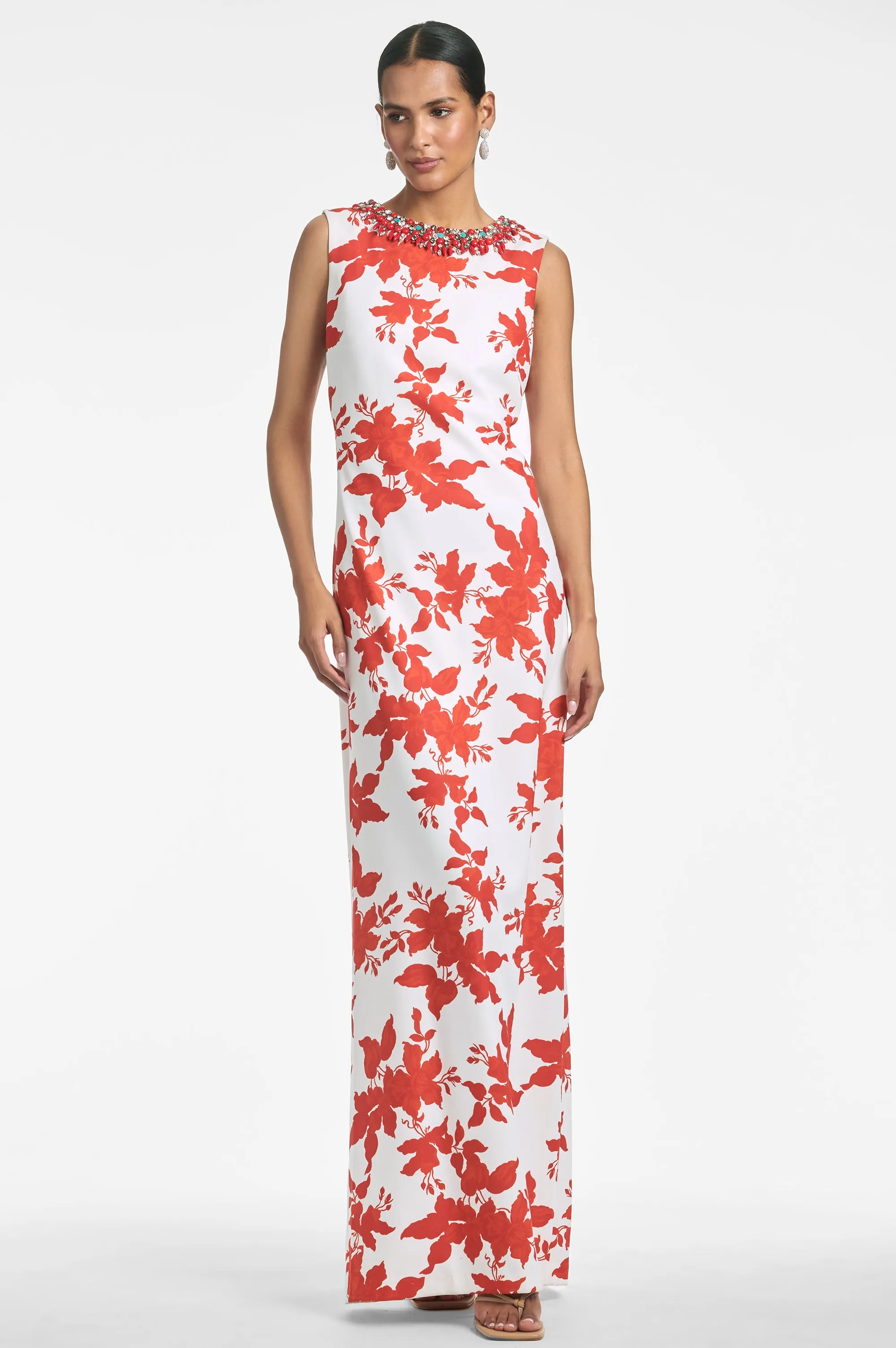 Juliana Gown - Coral Narcissus - Final Sale