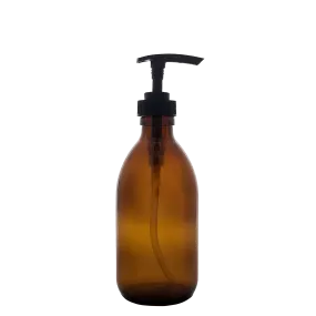 Kates Amber Glass Soap Bottle 250ml