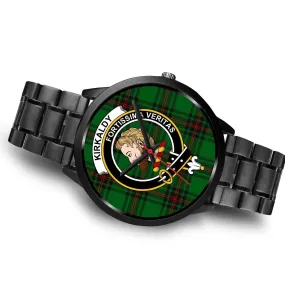 Kirkcaldy Clan Badge Tartan Black Watch