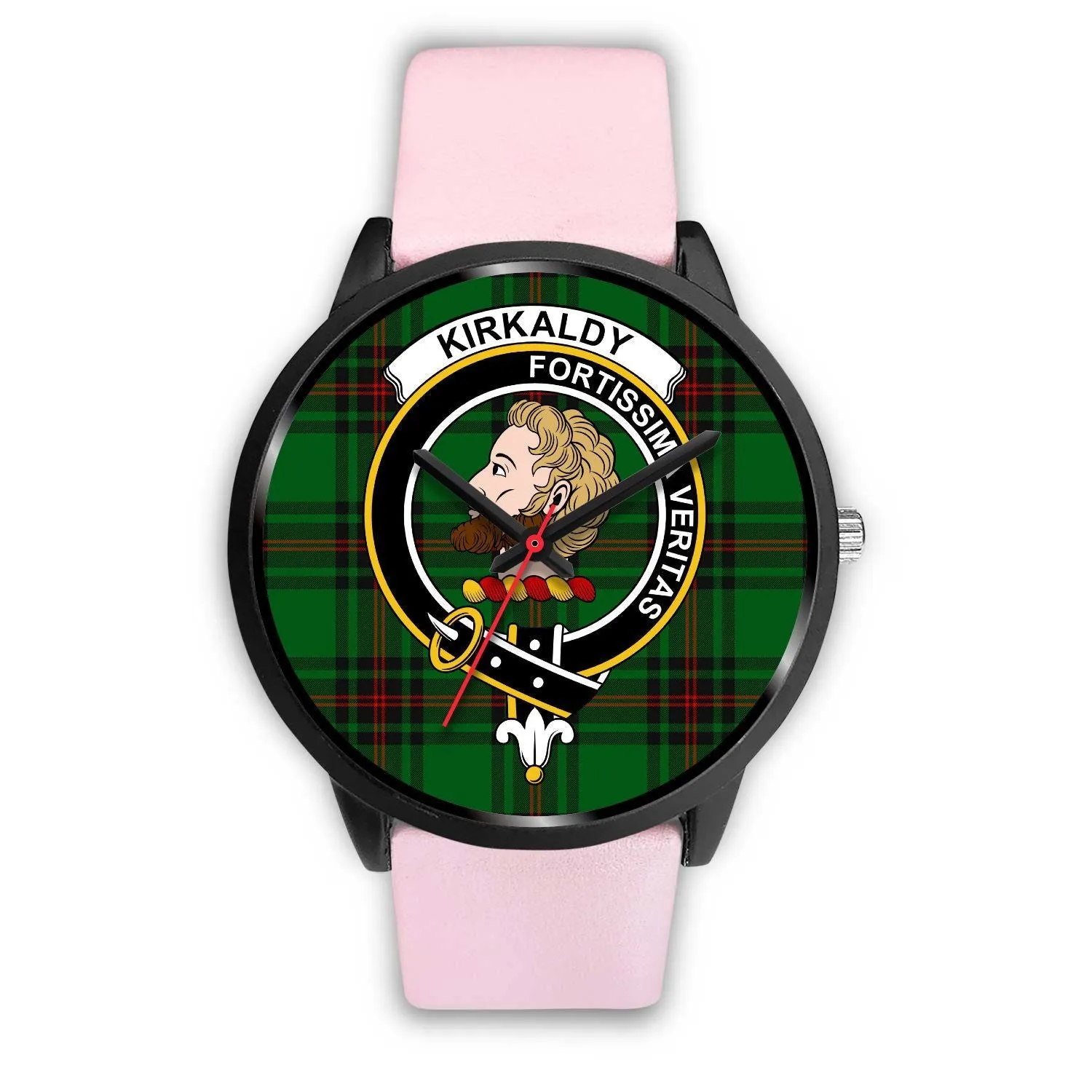 Kirkcaldy Clan Badge Tartan Black Watch