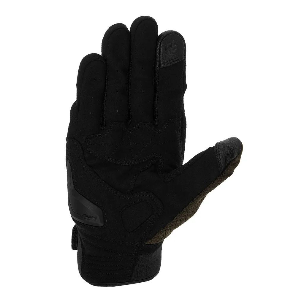 KOMINE GK-2563 CE PROTECT LEATHER MOTORCYCLE GLOVES TURTLE