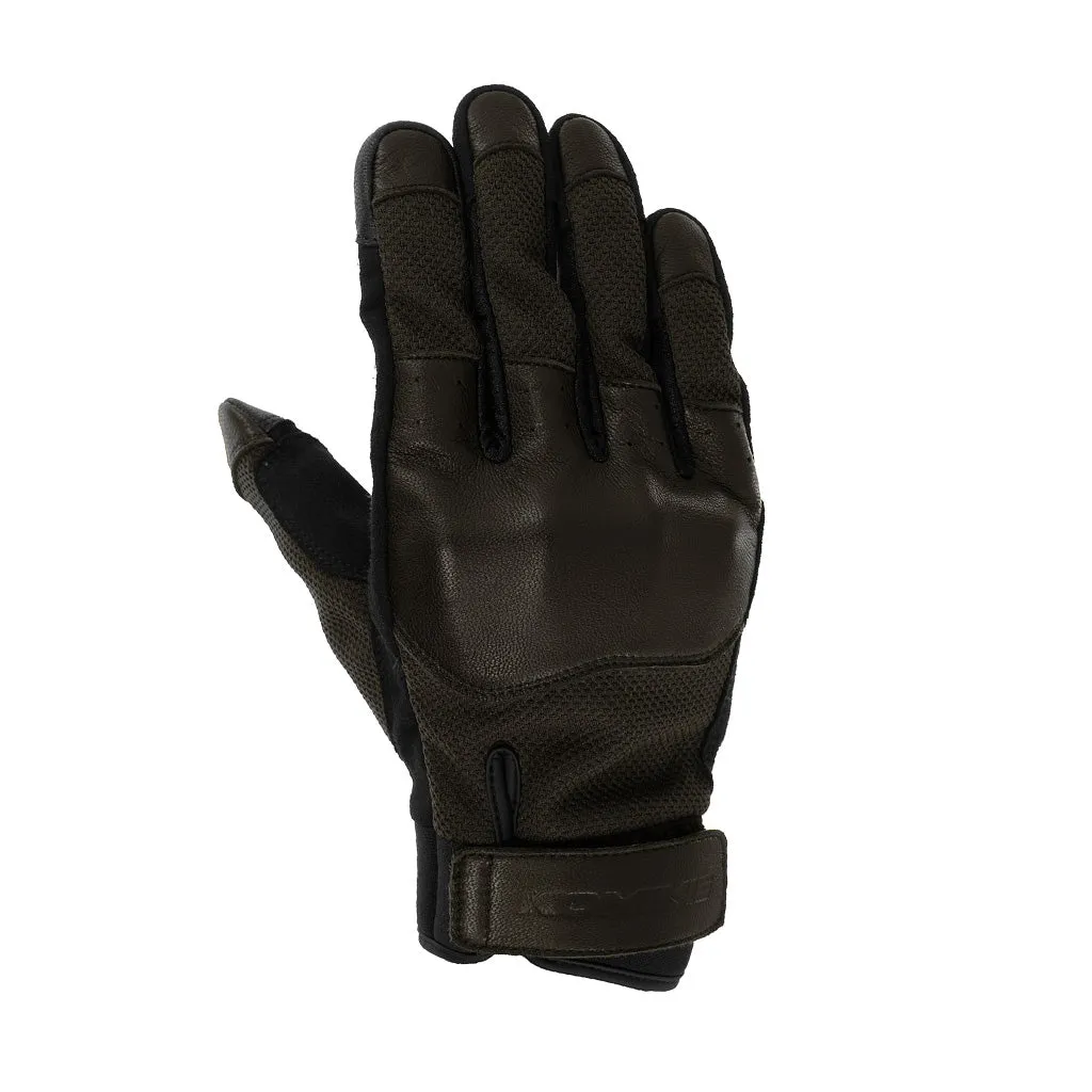 KOMINE GK-2563 CE PROTECT LEATHER MOTORCYCLE GLOVES TURTLE