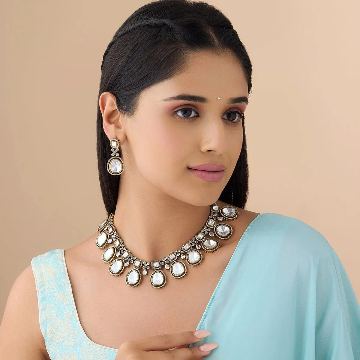 Kundan Necklace 174482