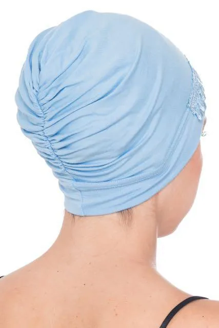 Lace Detail Sleep Cap