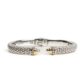 LAGOS Two Tone Caviar Bracelet