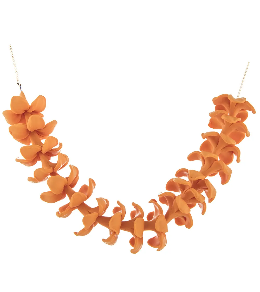 Large Puakenikeni  Lei Necklace