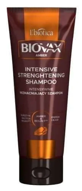 L`biotica BIOVAX AMBER GLAMOR shampoo