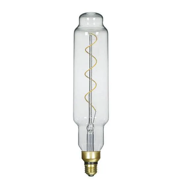 LED 4 Watt Vintage Style T24; Amber;  Medium Base; 120 volts