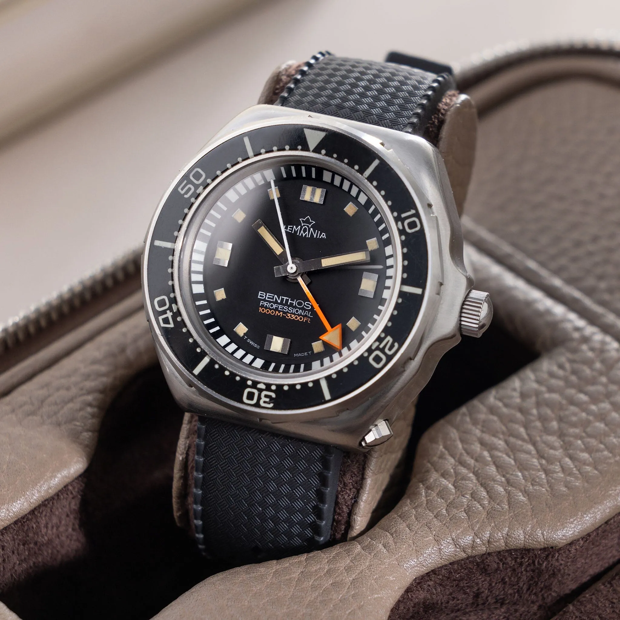 Lemania Benthos 1 "1000 Meters" Dive Watch