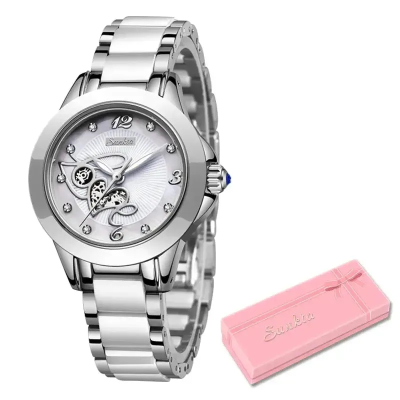 LIGE Women’s Fashion Ceramic Watch